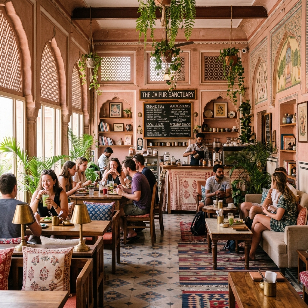 Jaipur’s Wellness Café Boom: Millets, Yoga, and Mindful Sipping