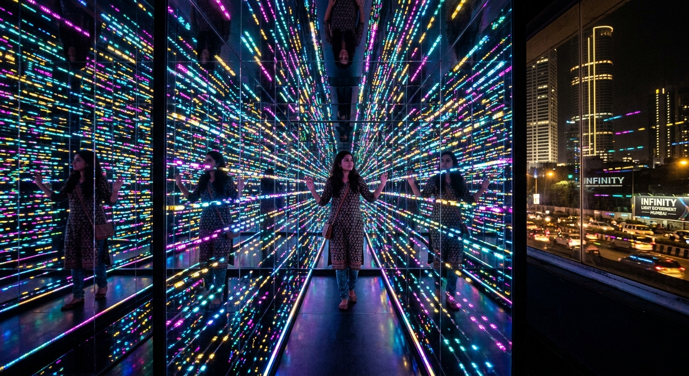 Yayoi Kusama's Infinity Mirrored Room at NMACC