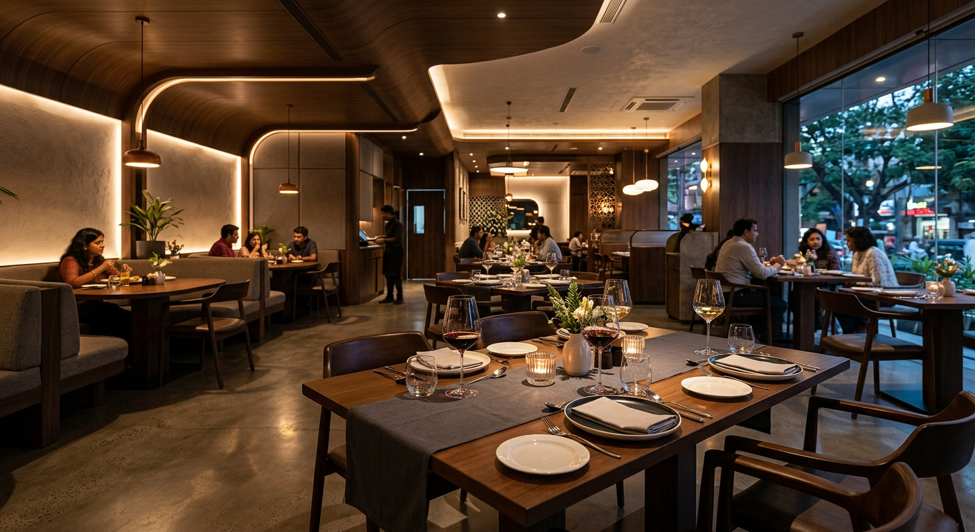 Circa 11 interior in Indiranagar