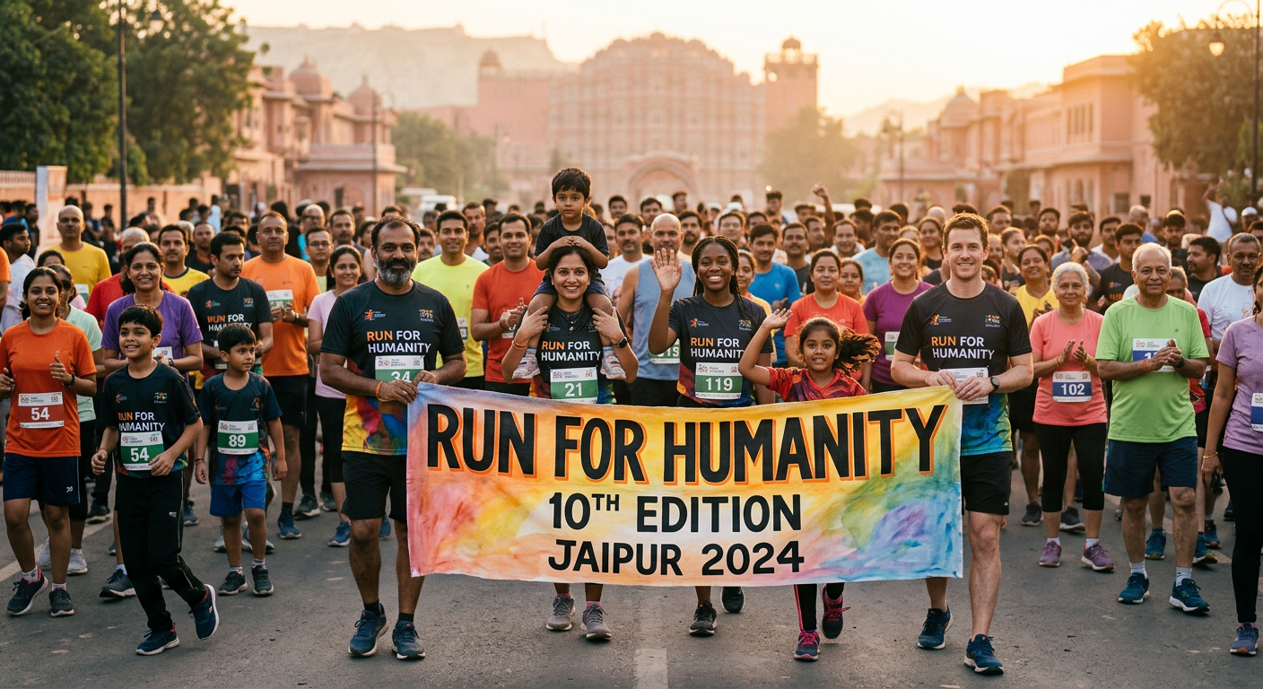 Run for Humanity 2026: Jaipur’s Free Charity Run Marks a Decade of Impact