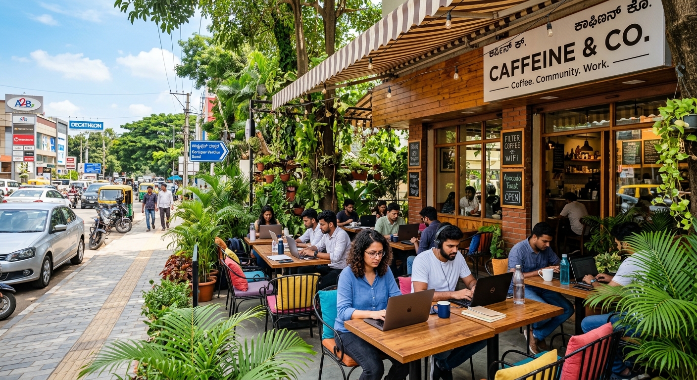 Café on Sarjapur-Varthur Road