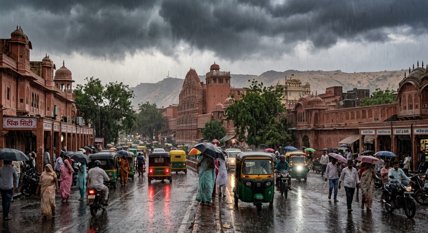Rajasthan Rains Finally Break Brutal Heatwave Across East