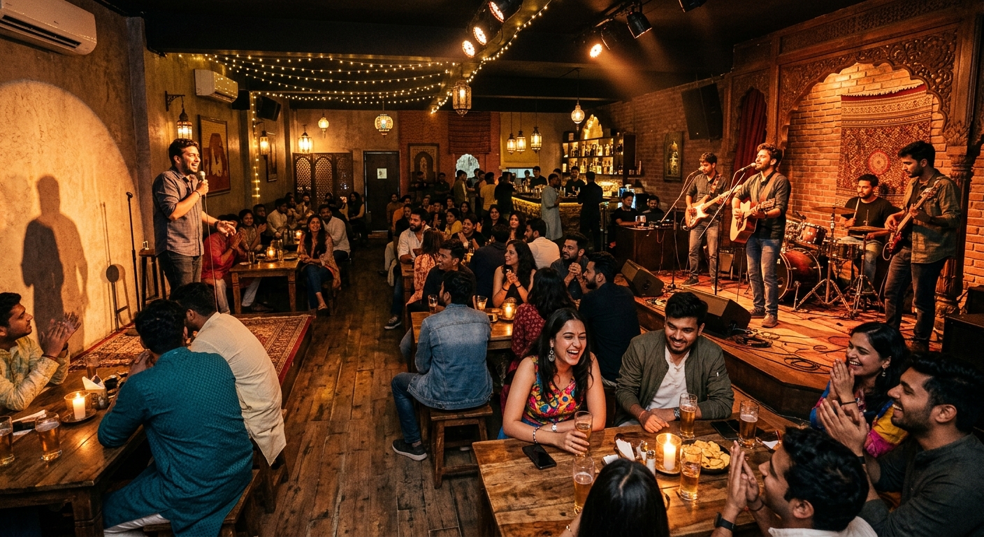 Jaipur Live: Book Stand-Up, Indie Gigs & Sufi Nights Now