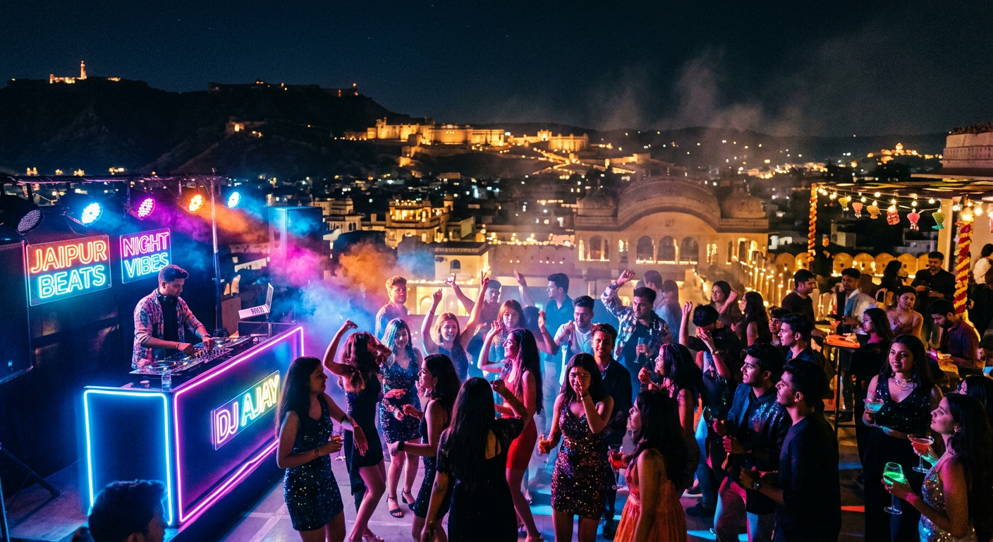 Jaipur Nightlife Now: Hottest Club Nights, DJs & Rooftops