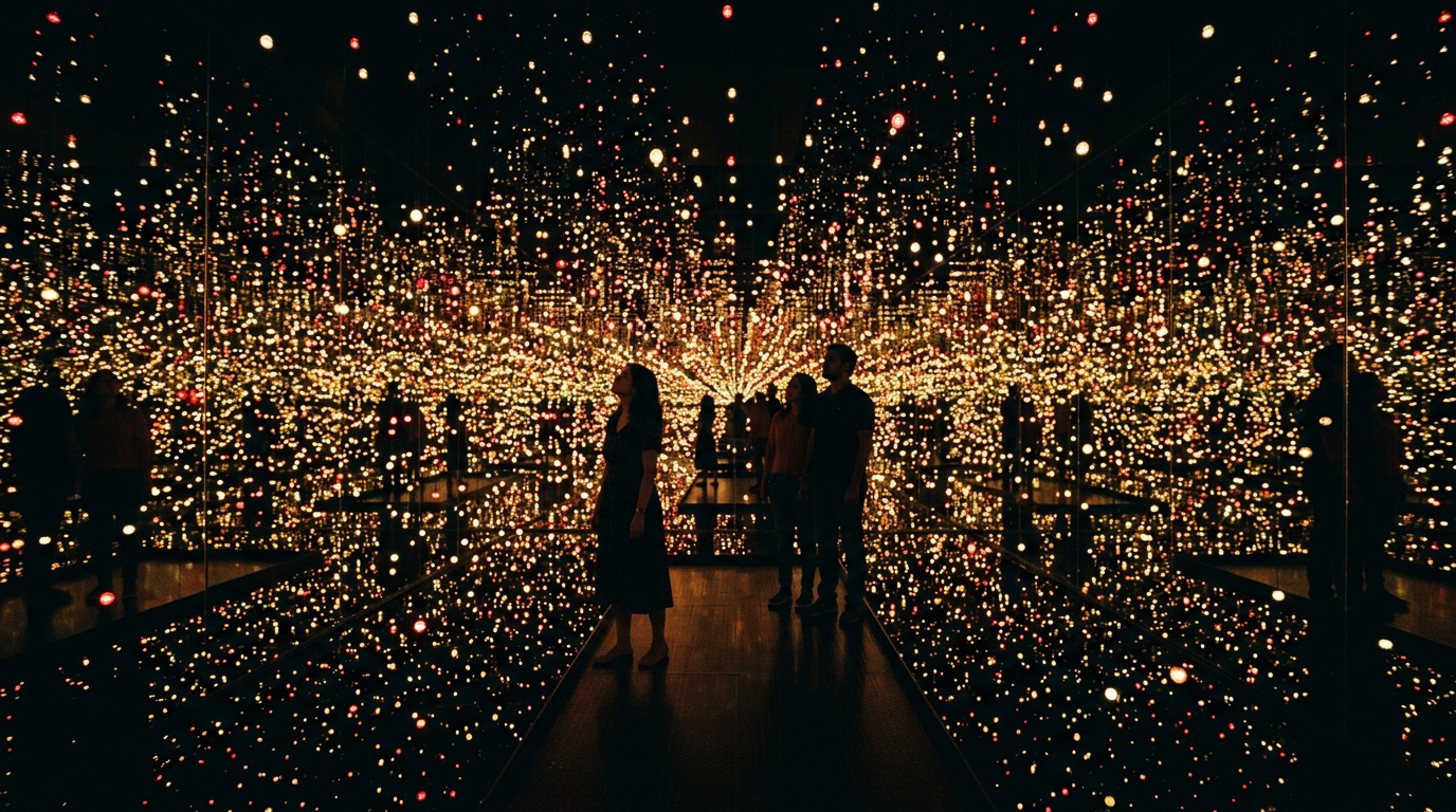 Kusama Infinity Mirrored Room at NMACC Extended to July 30