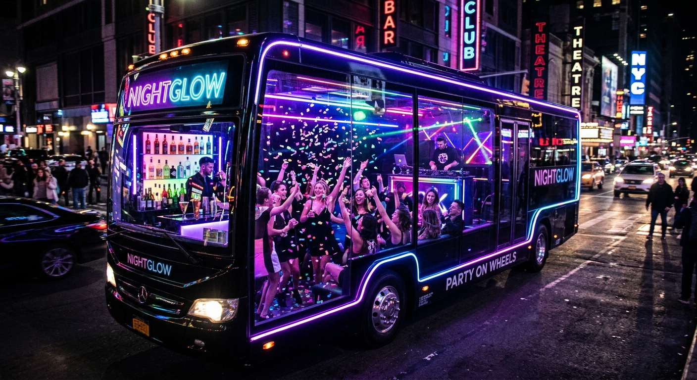 Party Bus Experience: Mobile Nightlife for Groups