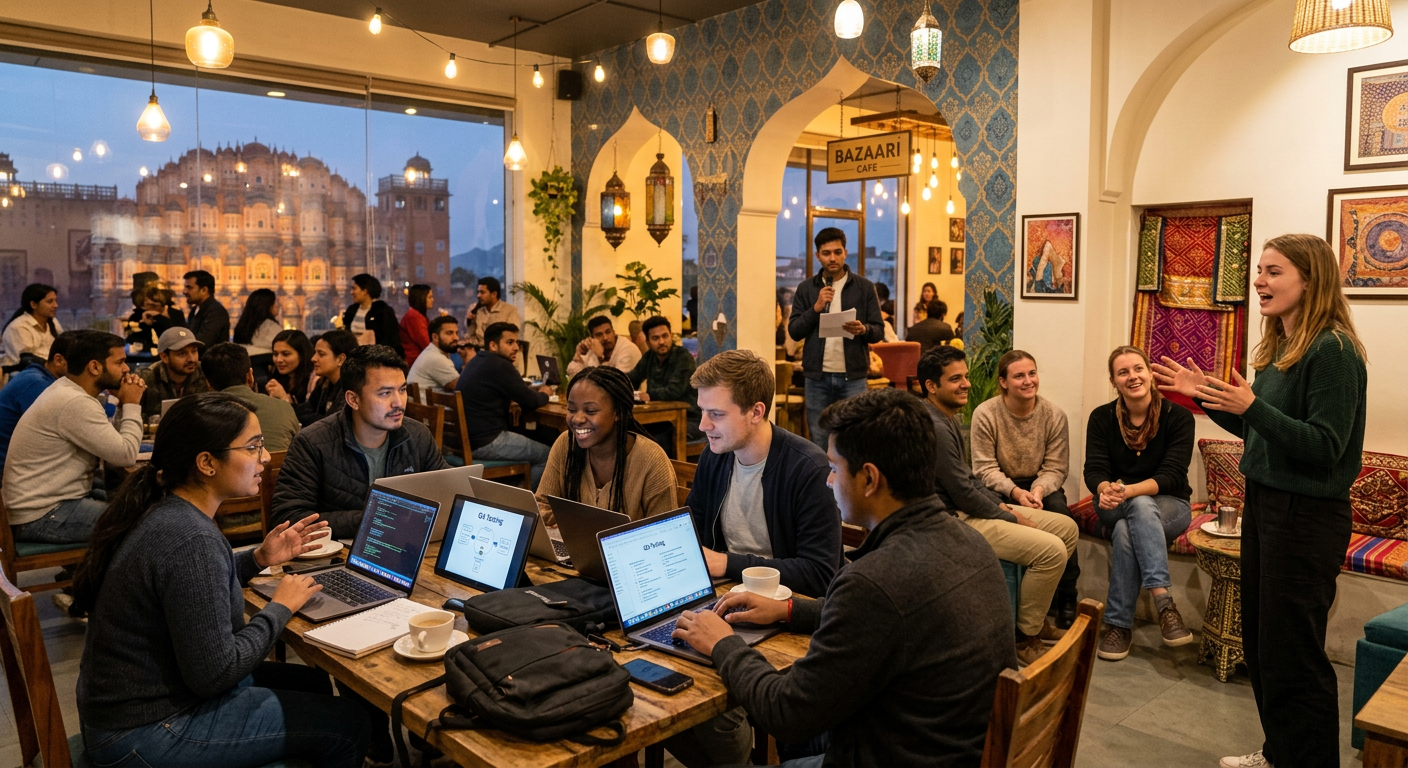 June Meetups in Jaipur: BrowserStack QA, Toastmasters, Stammtisch