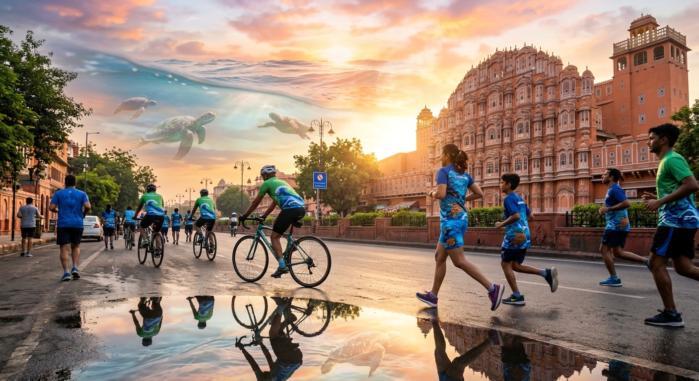 Join World Ocean Day 2026 Virtual Marathon & Cyclothon from Jaipur