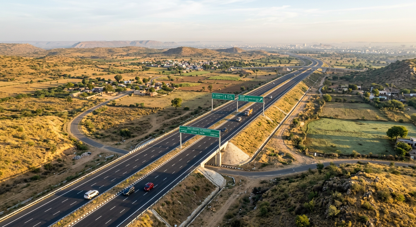 Bandikui-Jaipur Expressway Trial Cuts Delhi-Jaipur to 3 Hours