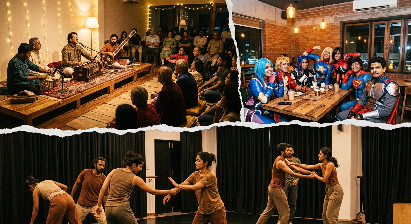 3 offbeat Bangalore night-outs: ghazal, cosplay, consentful dance