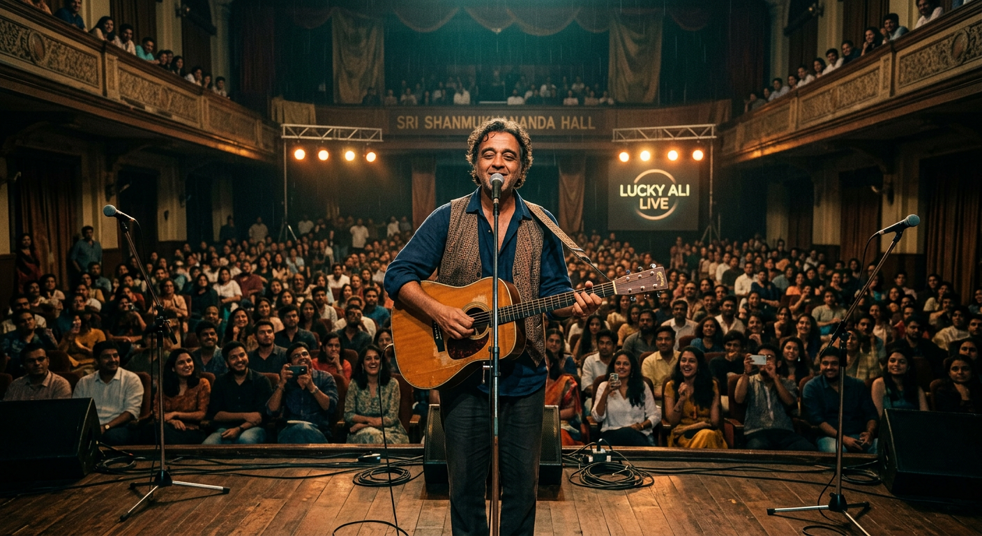 Lucky Ali Live in Mumbai: 90s Nostalgia at Shanmukhananda