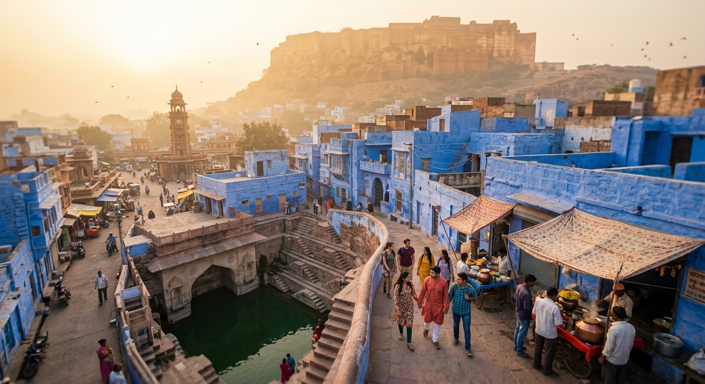Jodhpur Blue City Heritage Walk: Breakfast Trail & Fort Views