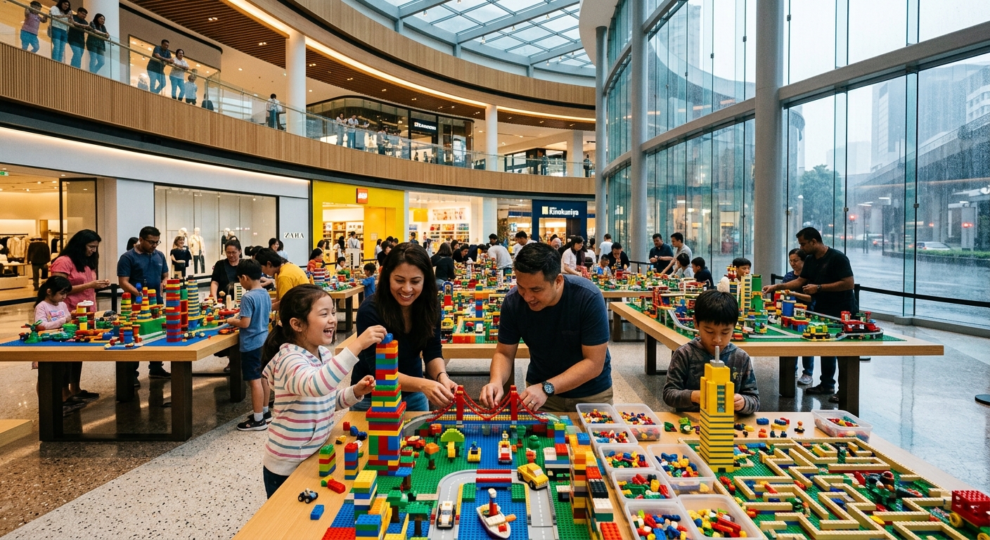 Last Chance for Plaza Brick City Fun at Jio World Plaza