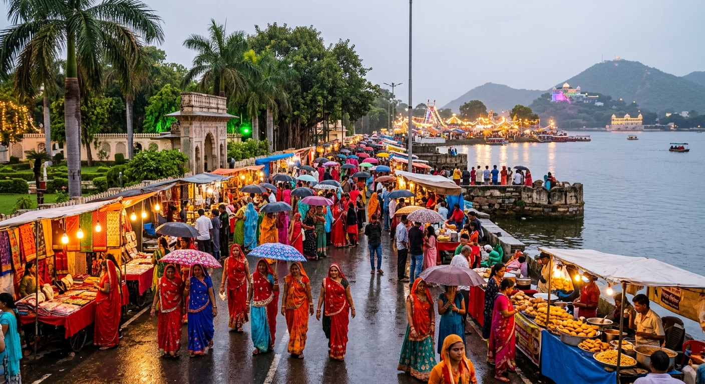 Hariyali Amavasya Mela 2026 Lights Up Udaipur’s Monsoon