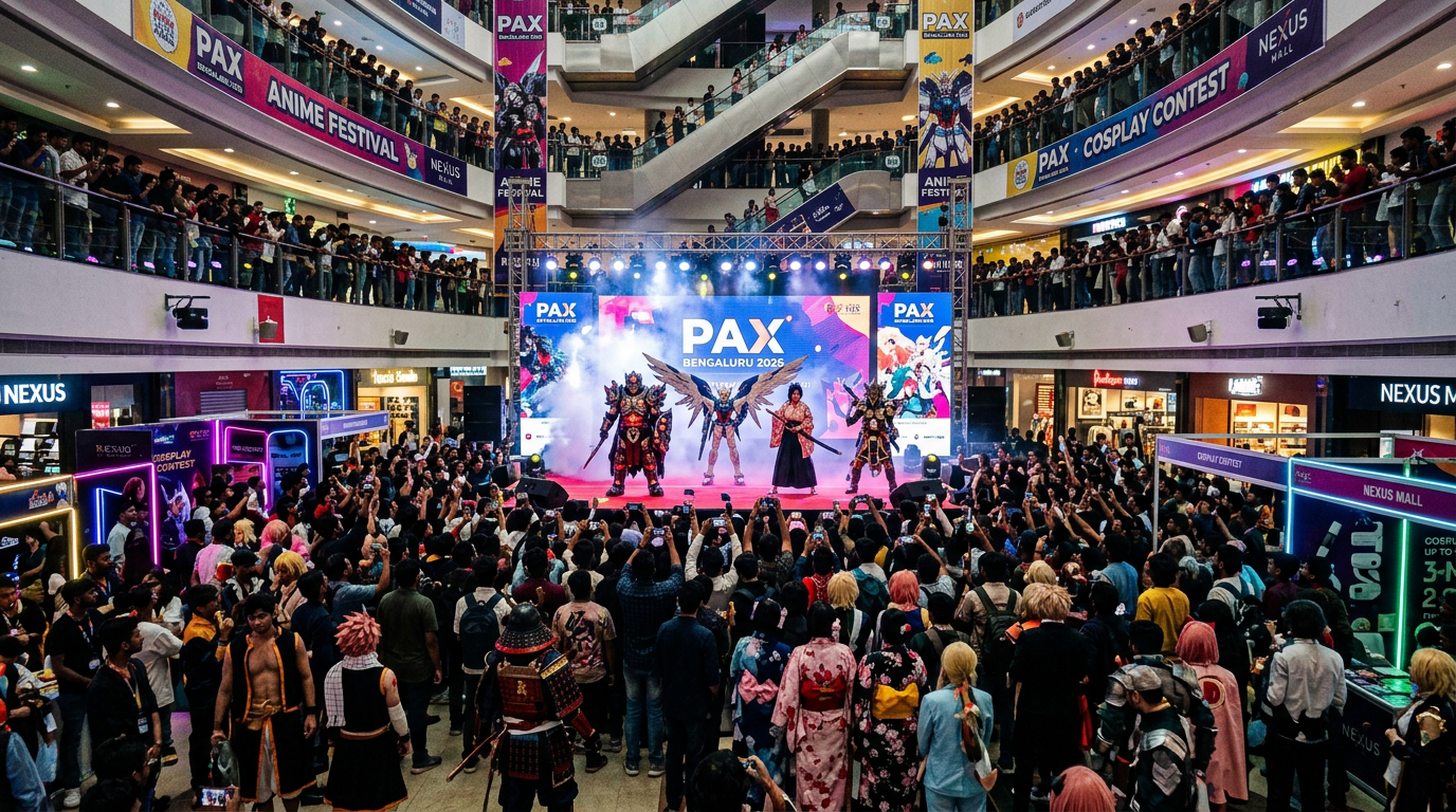 Pax Bengaluru 2026 Cosplay Highlights at Nexus Koramangala