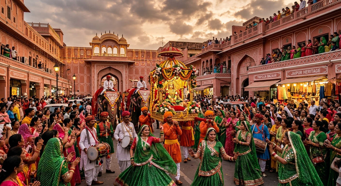 Hariyali Teej 2026: Jaipur’s Royal Procession on 27 July
