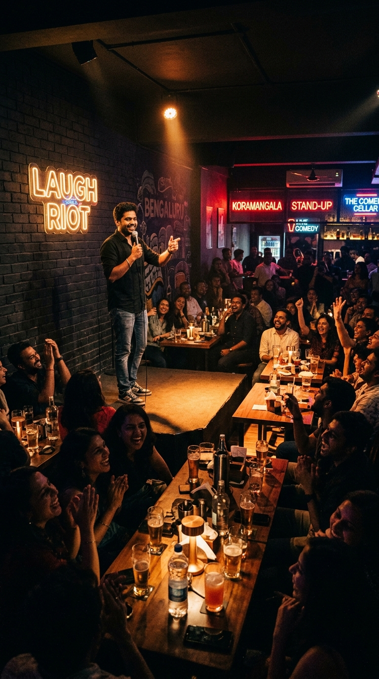 Tonight in Koramangala: Late-Night Stand-Up Laugh Riot