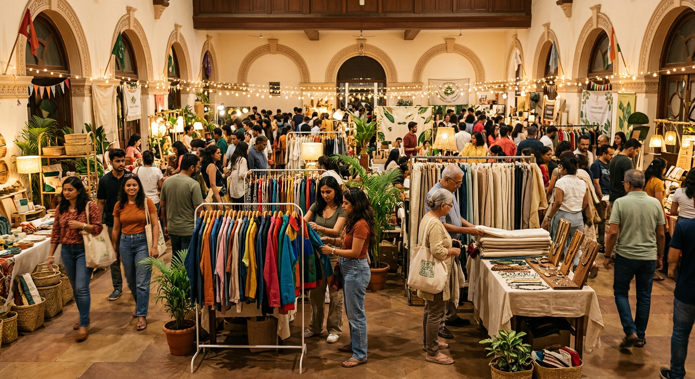 Inside Juhu’s Eco-Friendly Fashion Pop-Up at Valecha Hall