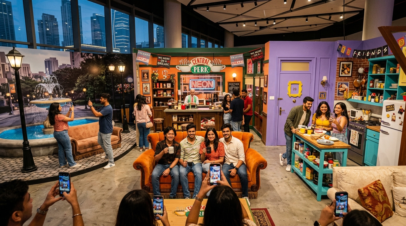 Inside Mumbai’s FRIENDS Experience at Jio World Garden, BKC