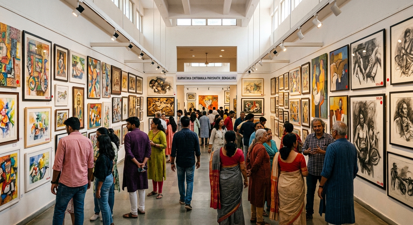 ABC Chitra-Colors 2026 at CKP: 300+ Artworks, Free Entry