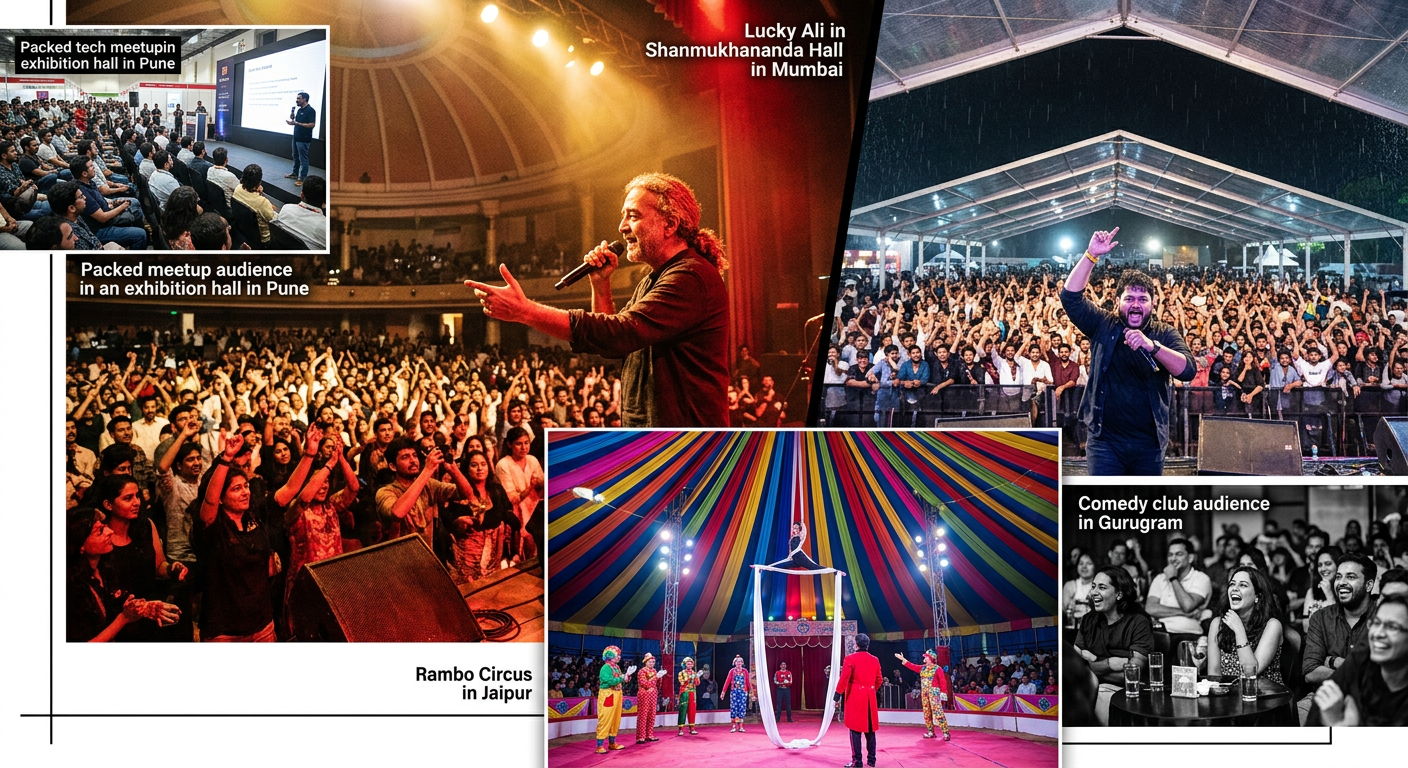 Monsoon Weekend: Indoor Concerts, Circus, Tech & Comedy Across India