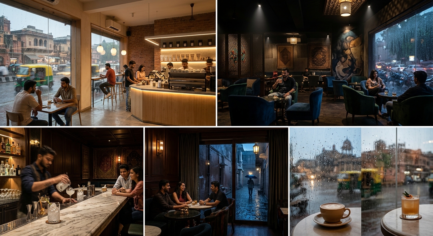 Jaipur’s New-Age Monsoon Hangouts: Café Nola, Carbon, Dupion