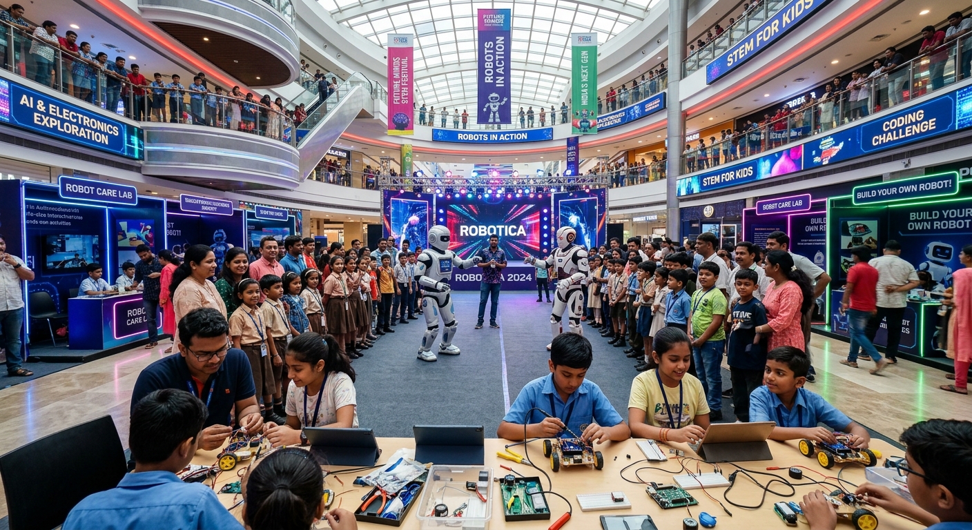 Science Fest 2026: Enter the Roboverse at Bhartiya Mall