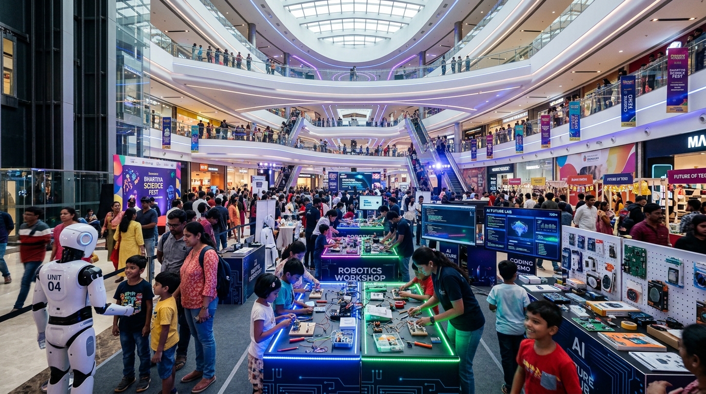 Science Fest 2026: Enter the Roboverse at Bhartiya Mall
