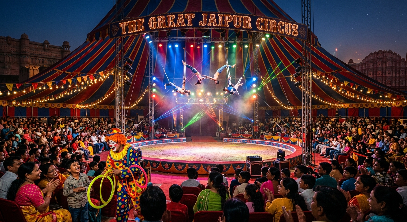 Rambo Circus Jaipur 2026: New Acts & Family Fun July 11–12