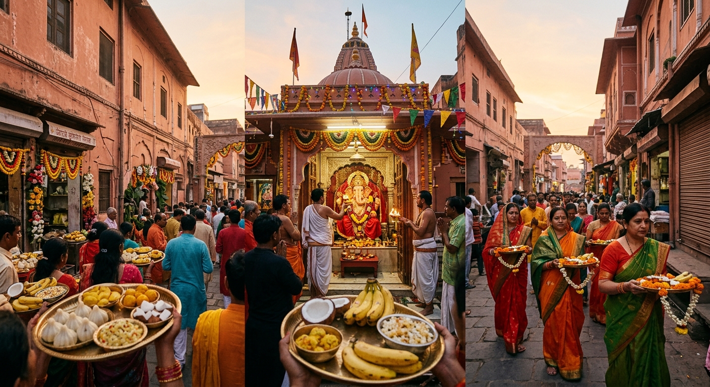 Masik Vinayaka Chaturthi Jaipur: Puja, Temple Visits & Vrat Foods