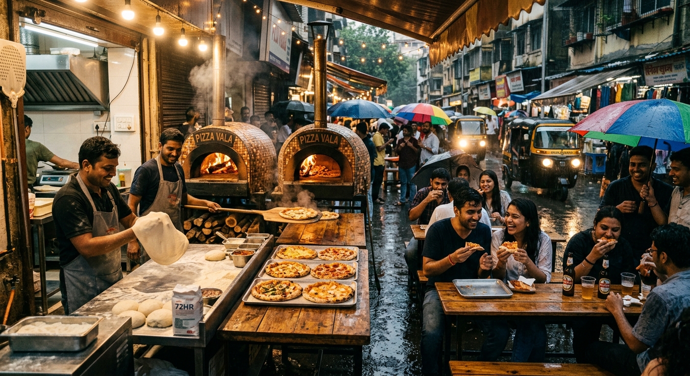 Barō Bakery’s 72-Hour Pizza Pop-Up Block Party in Mumbai