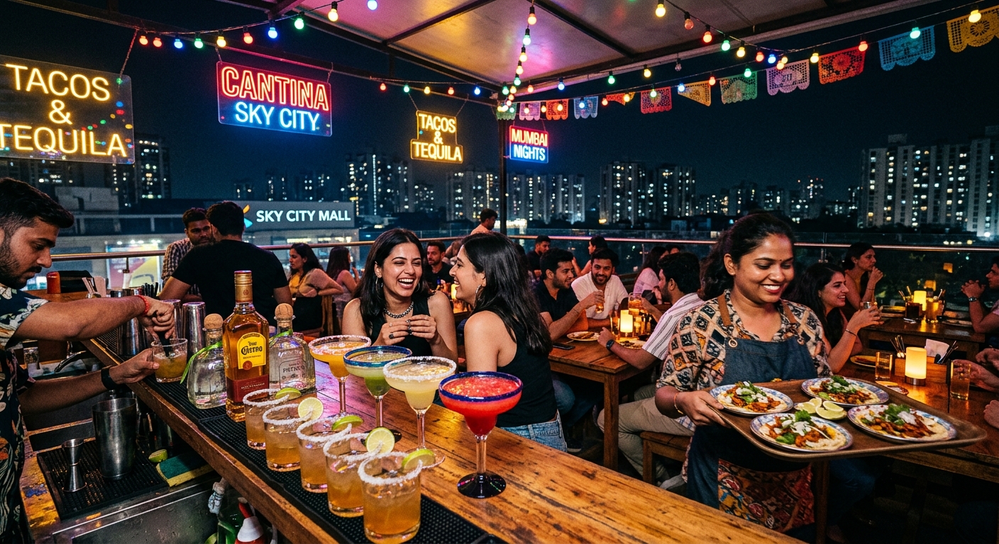 Mezcalita Mexican Cantina Lands in Borivali’s Sky City Mall