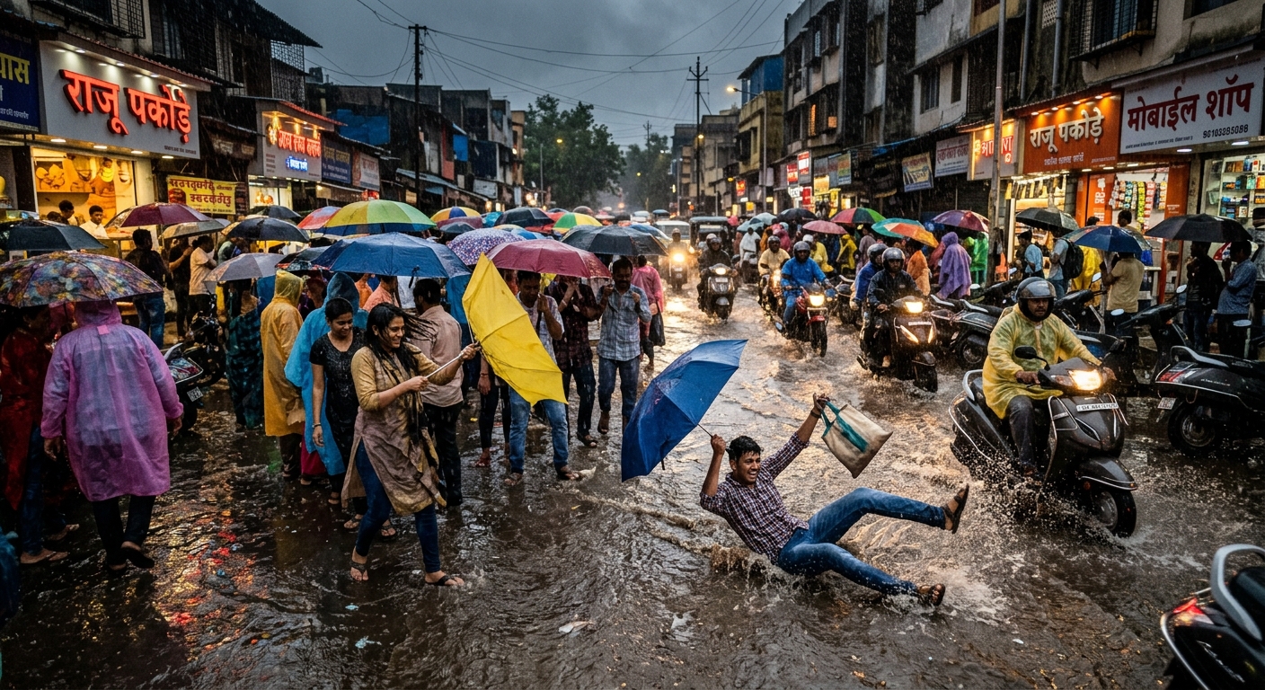 Monsoon Mishaps Reel: Arre Maalik Thodi Si Galti Ho Gayi