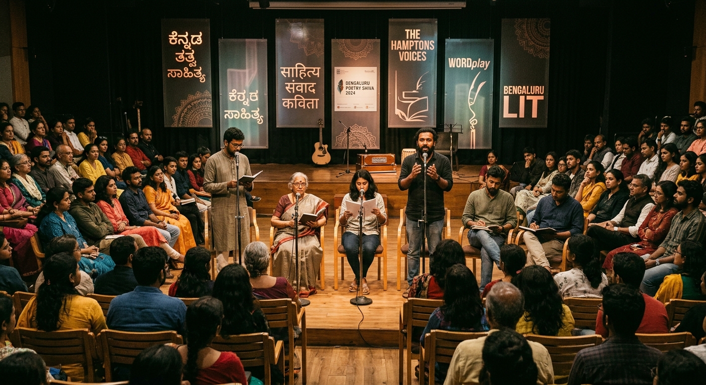 Bengaluru Poetry Festival Marks a Decade of Multilingual Verse