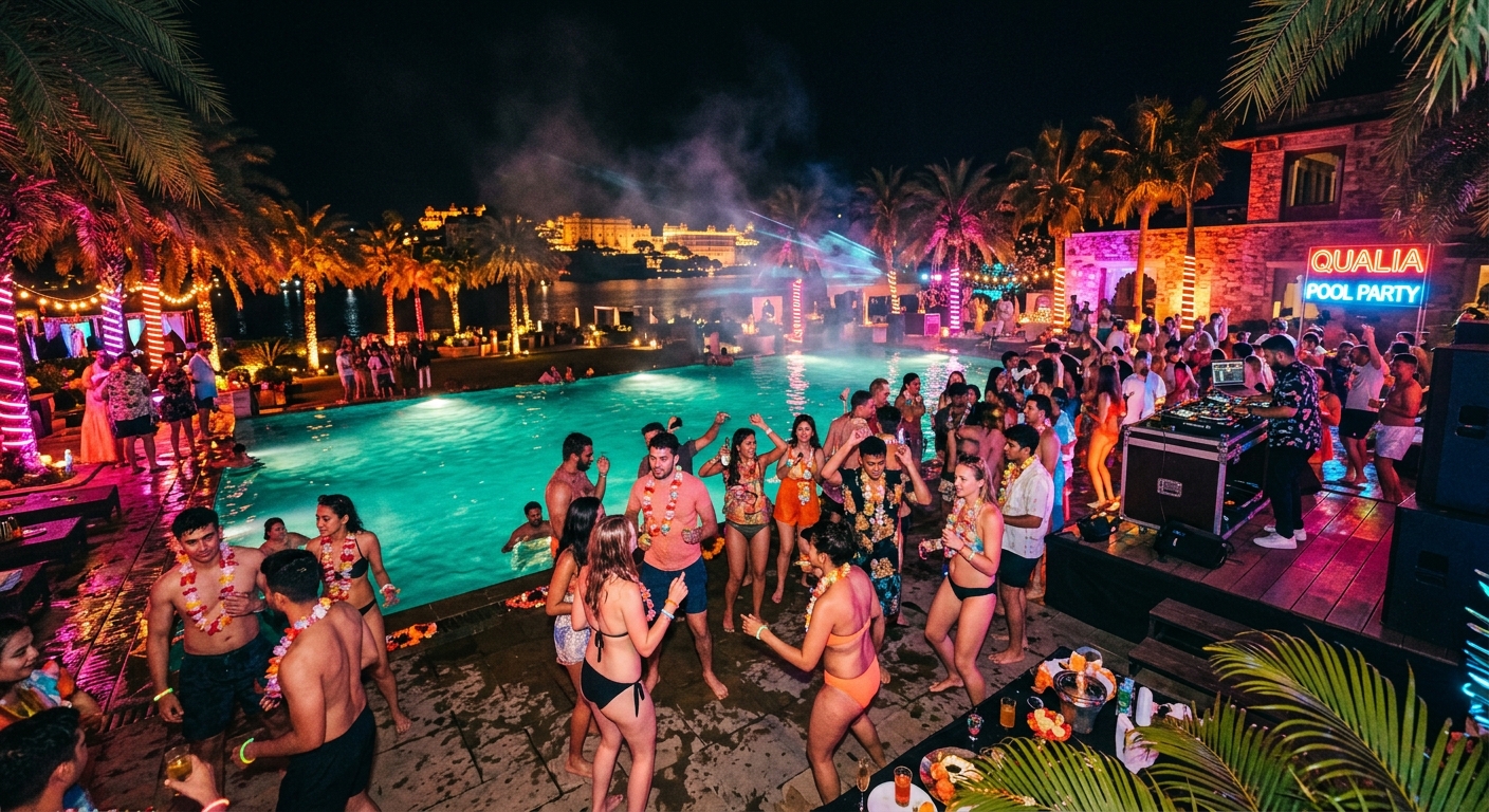Hawaiian Edition 3.0 Clips & How to Find Udaipur Nightlife