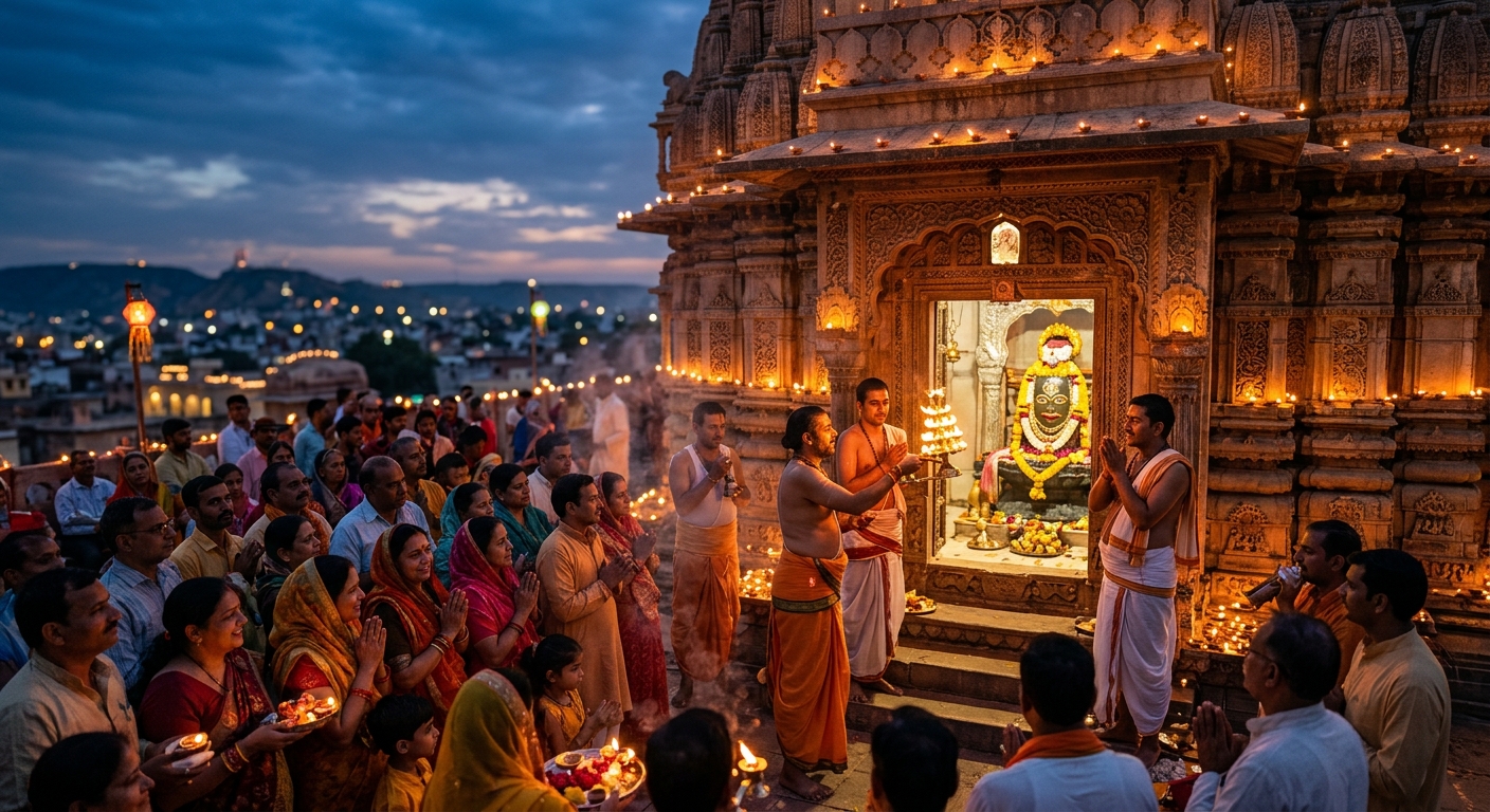 Jaipur Masik Shivratri Camera-Wipe: Day Tour to Shiva Aarti