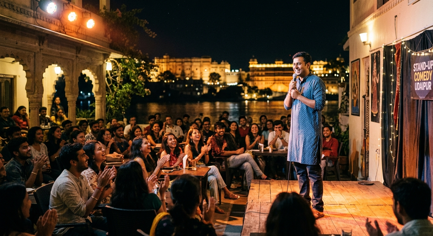 Bhopal Singh Chauhan Ignites Desi Stand-Up in Udaipur