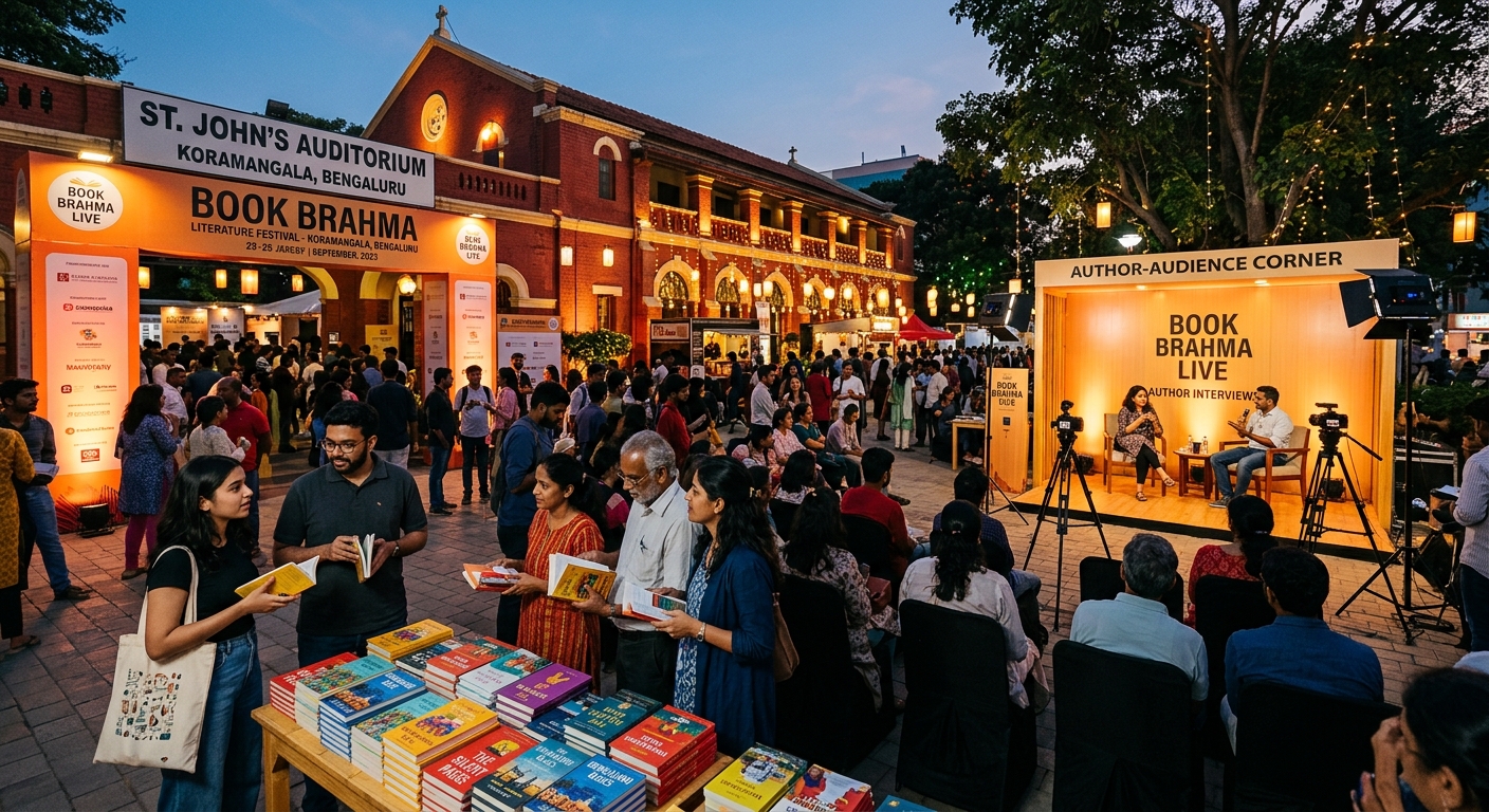 Book Brahma Literature Festival wraps up in Koramangala Bengaluru