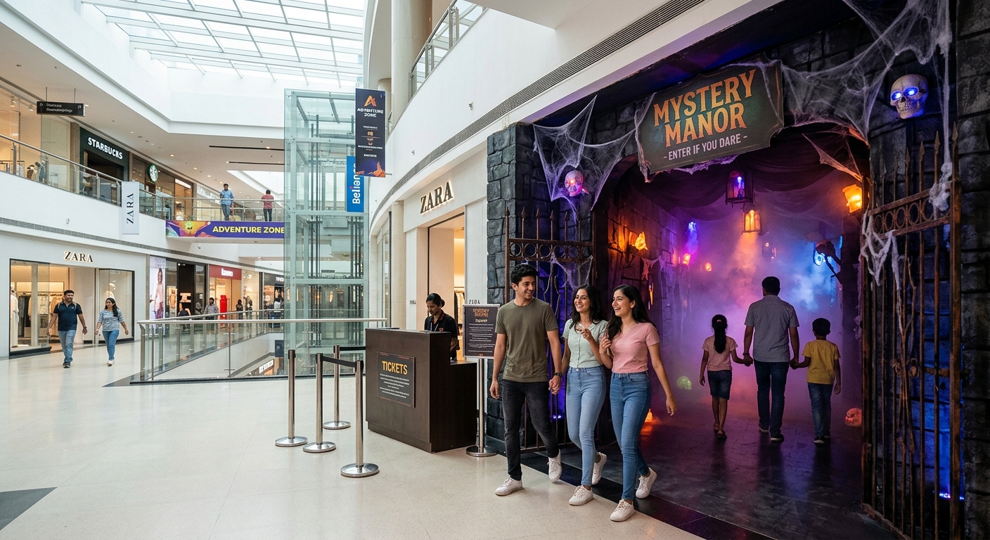 Skip the Weekend Rush: Visit Magic District & Scary House Today
