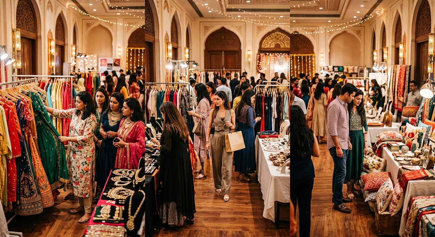 Jaipur August Fashion Exhibitions Mini Calendar