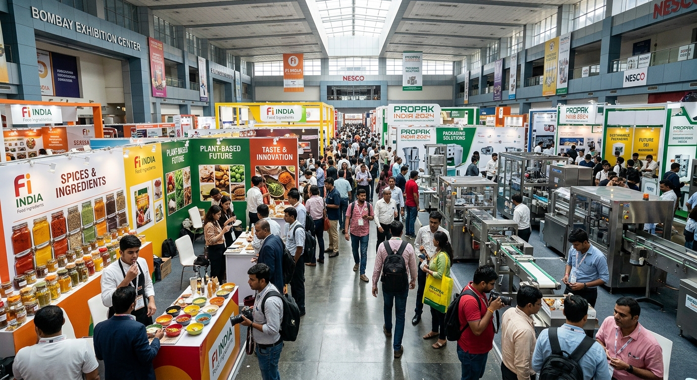 Mumbai Expo This Week: Fi India & ProPak Shape F&B Future
