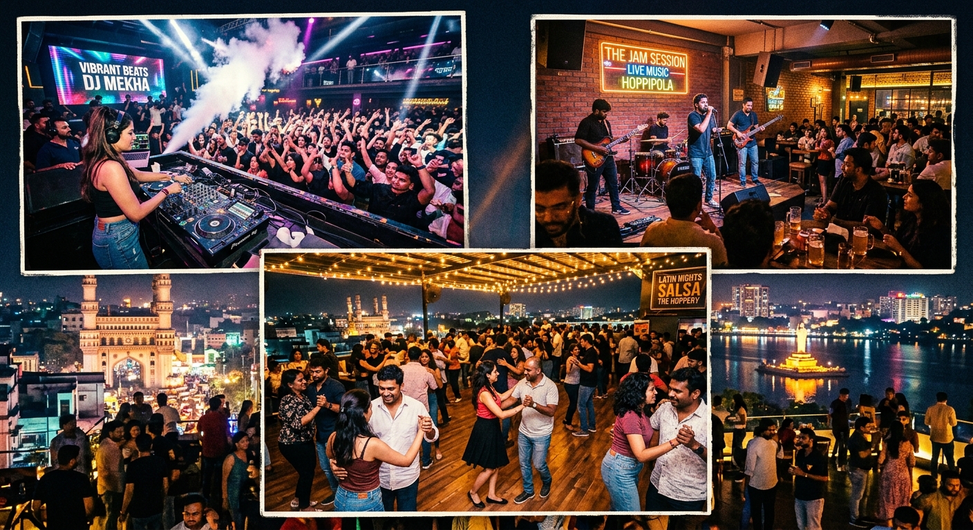 Hyderabad Nightlife Guide: 28–30 August Party Itinerary