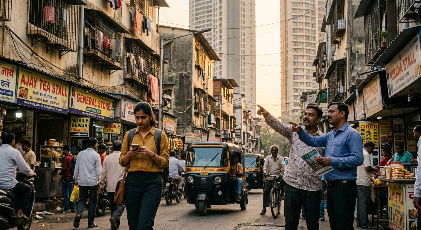 Day in the Life: Hunting a 1BHK in Mumbai Under ₹50k Rent