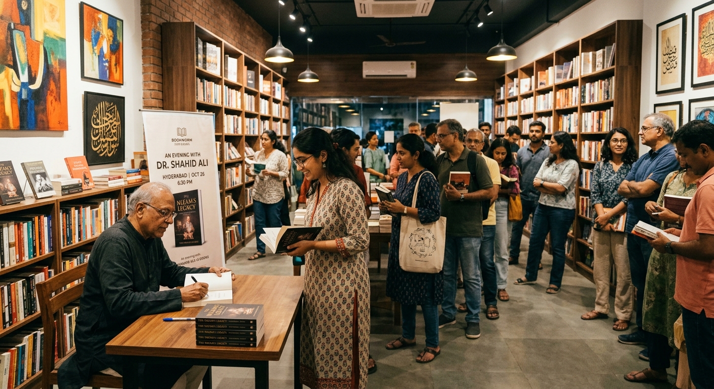 Hyderabad Weekend Literary Events: Book Signing Aug 29, Launch Aug 30