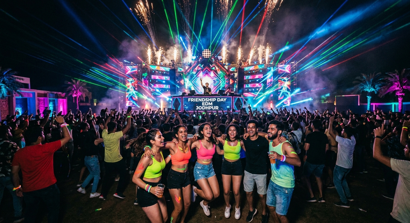 Sunburn Reload Friendship Day Jodhpur EDM Blowout, Aug 8