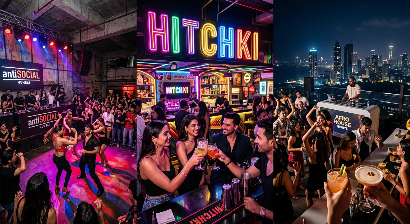 Inside Mumbai’s Long-Weekend Nightlife: antiSOCIAL, Hitchki, AURA