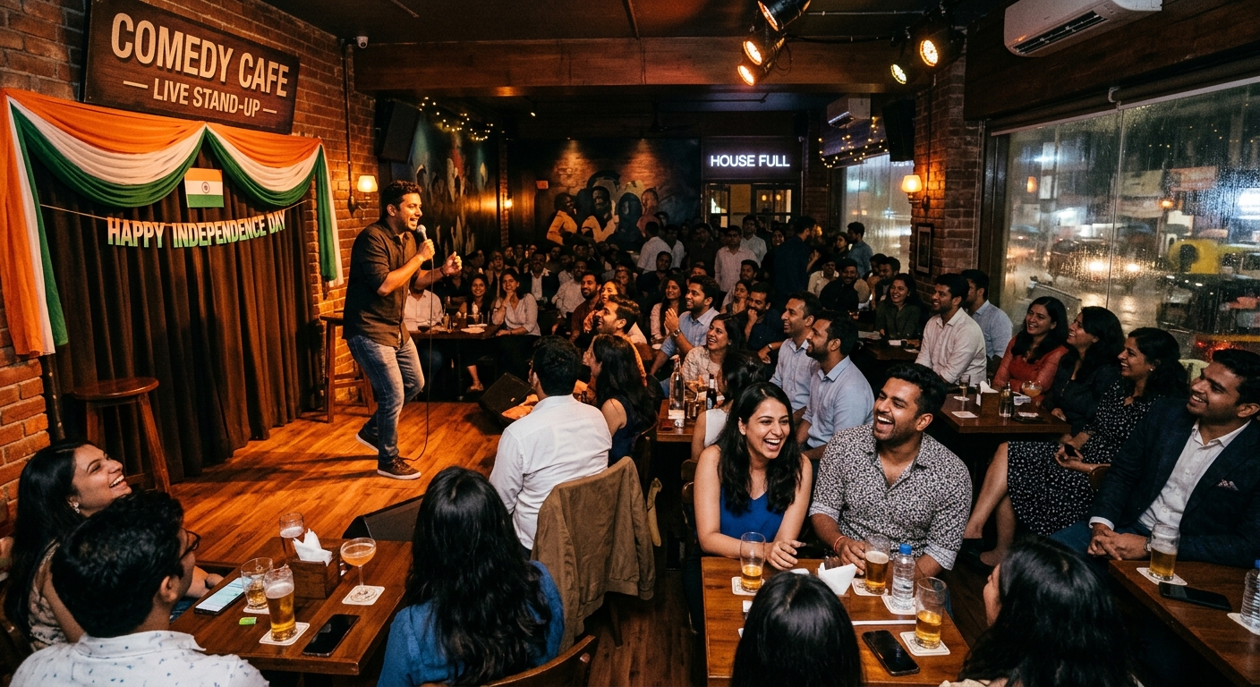 Mumbai Independence Day Comedy: Bassi, Grin Revolution & More