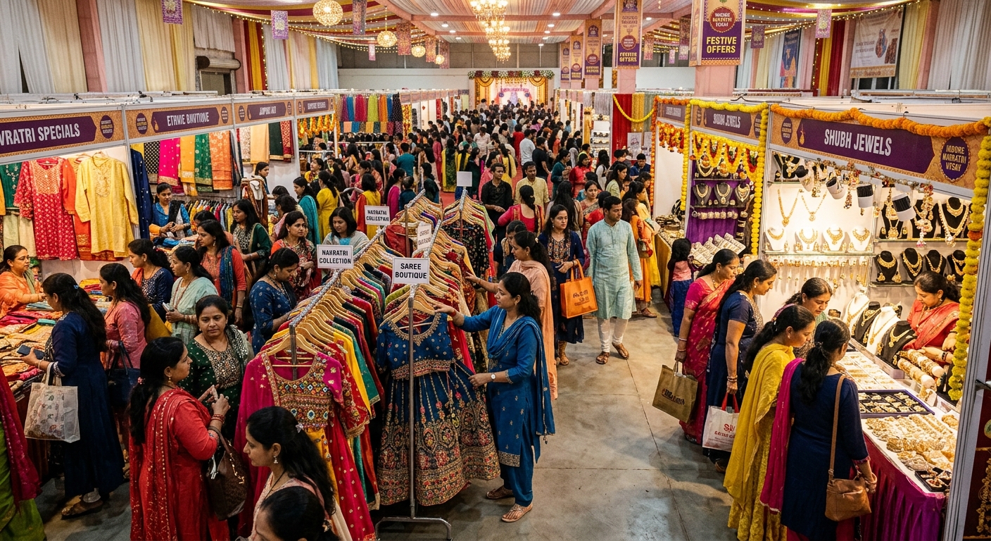 Pre-Navratri Shopping: Sayaji vs Infiniti Exhibitions, Indore