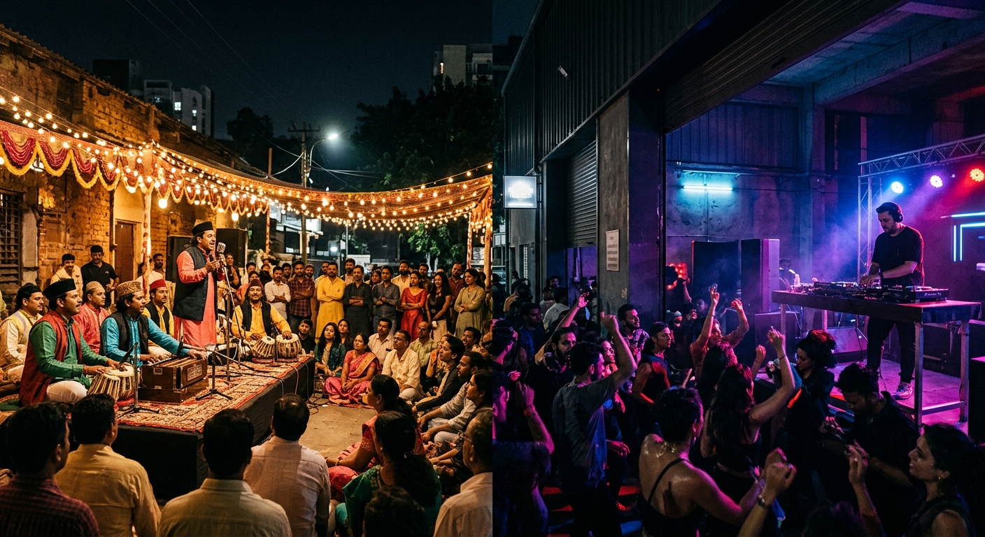 Bengaluru Nightlife Reels: Sukoon Wali Qawwali & Mandragora