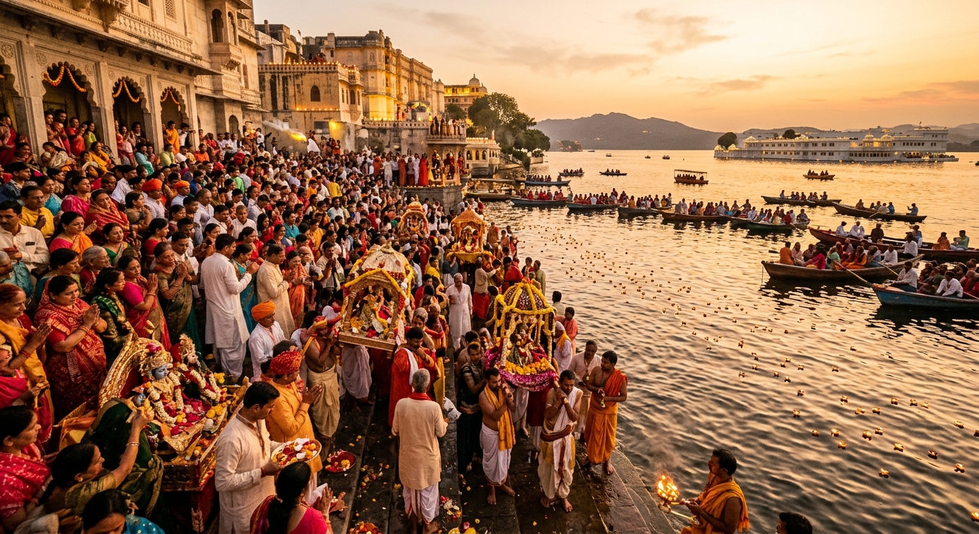 Save the Date: Jal Jhulani Ekadashi at Lake Pichola